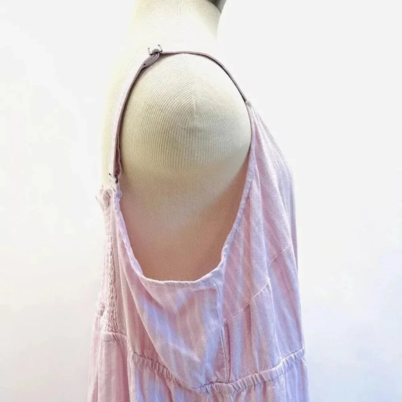 NWT SONOMA Women Sleeveless Pullover Purple Elastic Waist V-Neck Long Dress 2X - Picture 5 of 12